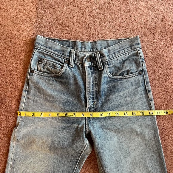 Vintage Levi's 517 Light Wash Denim High Waisted Bootcut Jeans // Size 26 X 29 - Picture 11 of 11